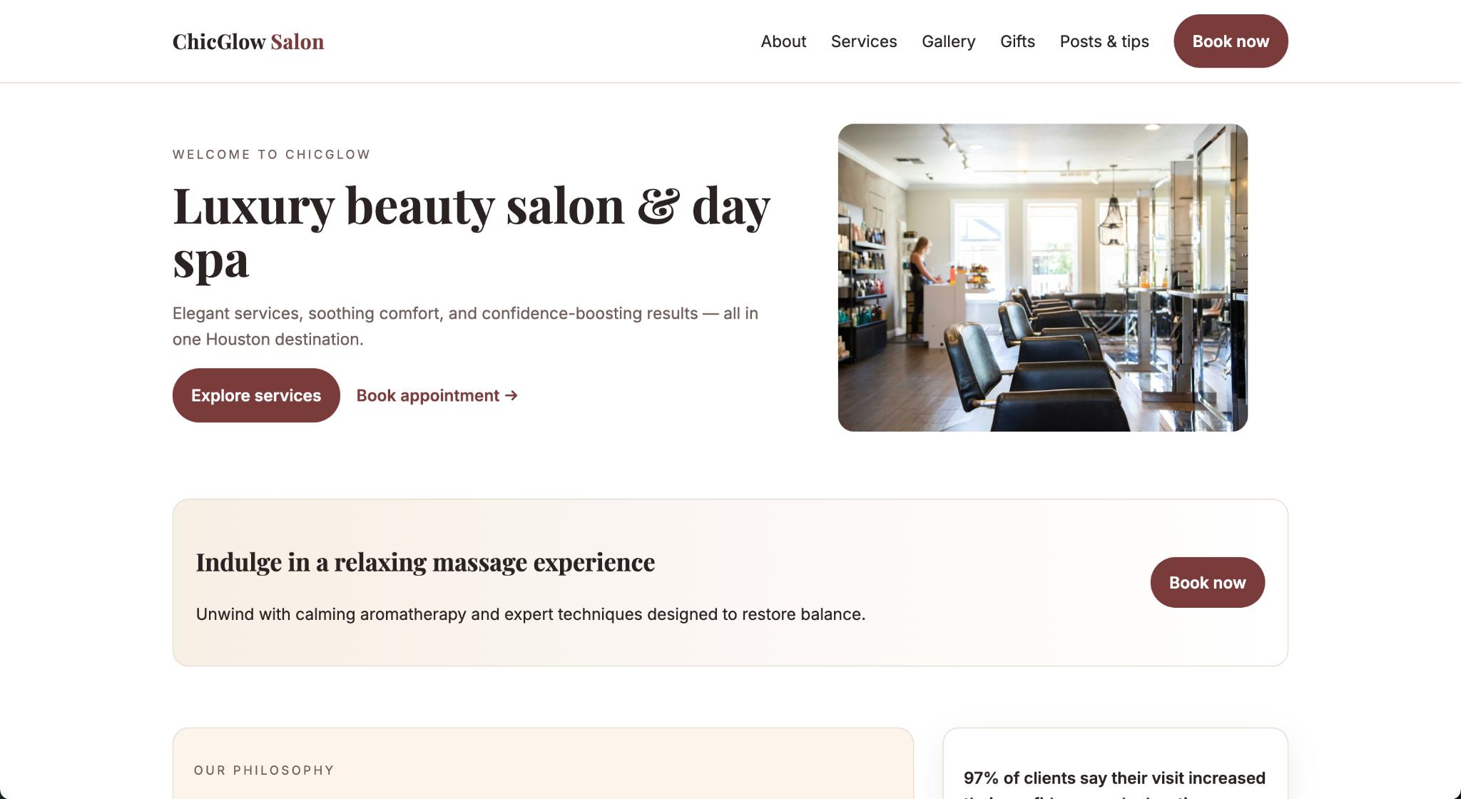 Beauty Salon demo thumbnail