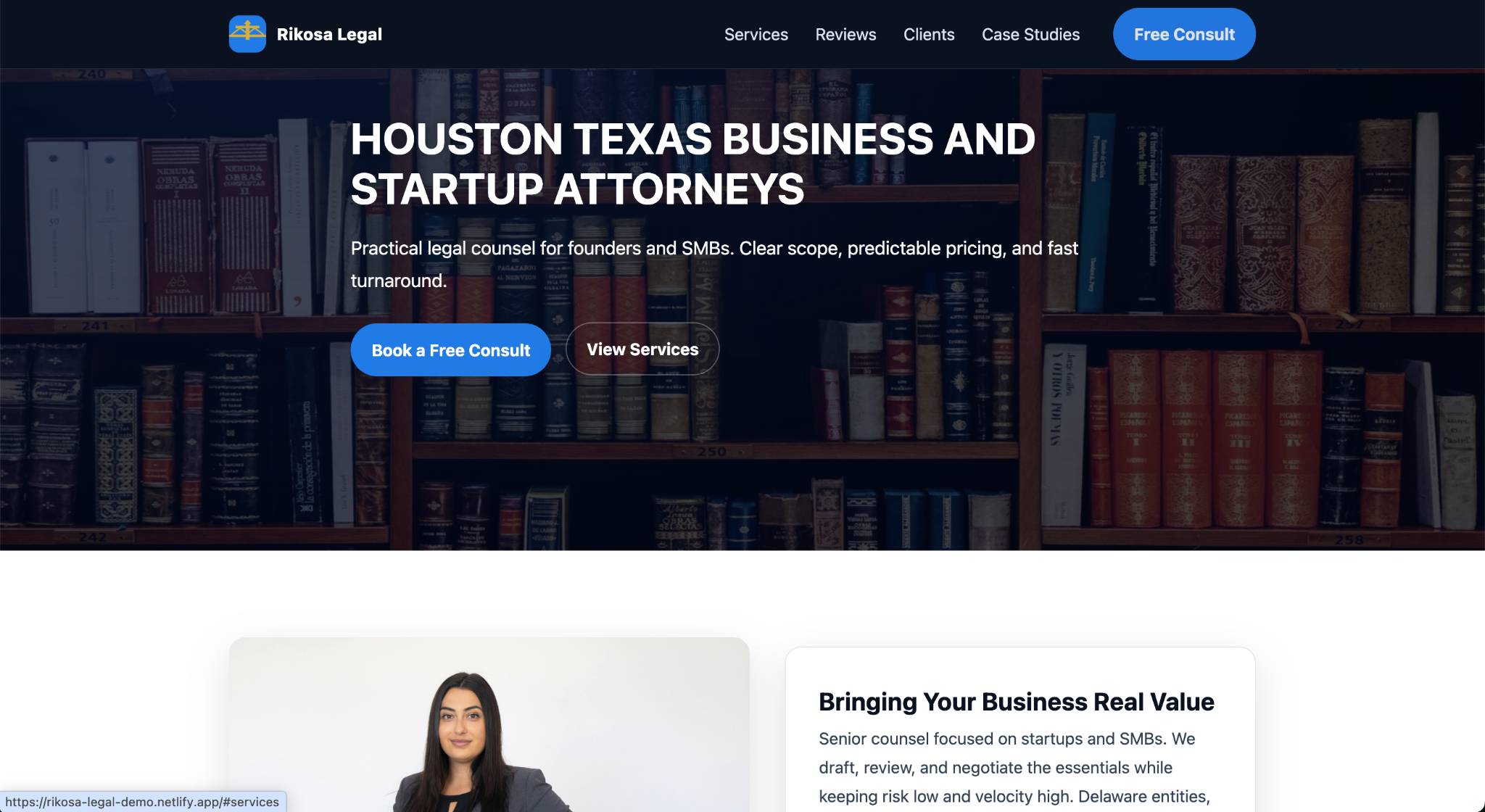 Legal demo thumbnail